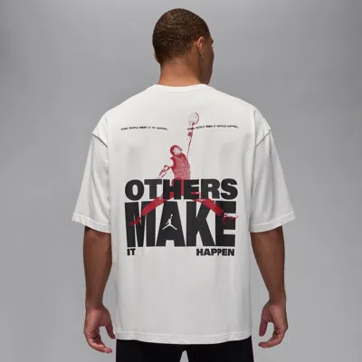 Jordan Men's  Oversized Reissue T-shirt In White