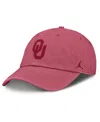 Jordan Men's Pink Oklahoma Sooners Club Campus Adjustable Hat In Pink