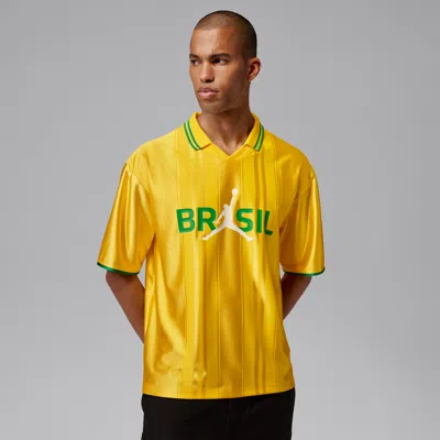 Jordan Men's  Polo In Yellow