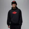 Jordan Men's  Rare Air Fleece Pullover Hoodie In Black