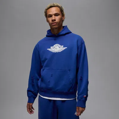 JORDAN MEN'S  RARE AIR FLEECE PULLOVER HOODIE,1015702460