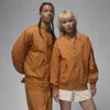 Jordan Essentials Lightweight Nylon Renegade Jacket In Brown