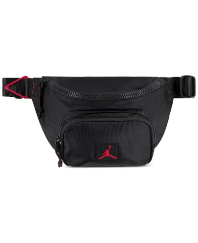 Jordan Men's Rise Crossbody Logo Bag In Black