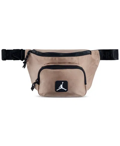 Jordan Men's Rise Crossbody Logo Bag In Legend Md Brown