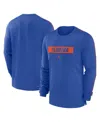 Jordan Men's Florida Gators Sideline Player  Dri-fit College T-shirt In Royal