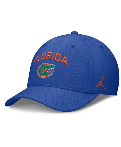 Jordan Men's Royal Florida Gators 2025 On-field Rise Performance Flex Hat In Blue