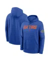 Jordan Men's Royal Florida Gators Nickname Club Fleece Pullover Hoodie In Blue