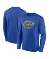 Jordan Men's Royal Florida Gators Primetime Evergreen Fleece Pullover Sweatshirt In Blue