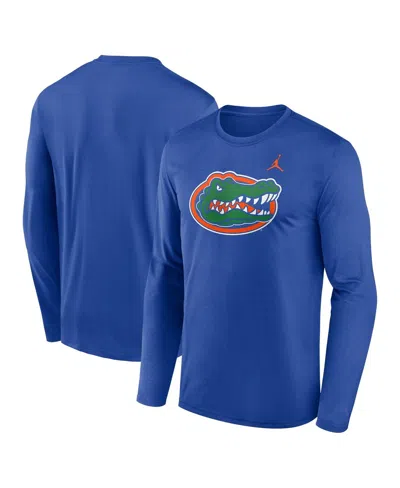 Jordan Men's Royal Florida Gators Primetime Primary Legend Long Sleeve T-shirt