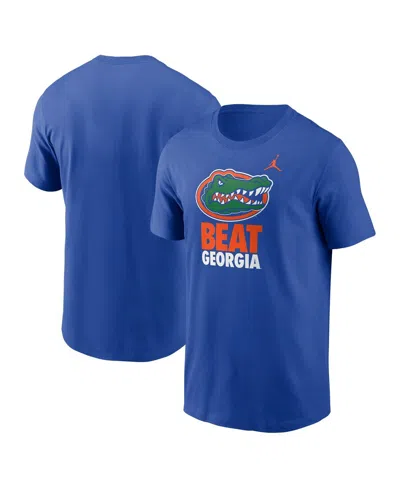 Jordan Men's Royal Florida Gators Rivalry T-shirt In Blue