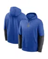 Jordan Florida Gators Sideline Team Issue Club Nike Men's College Pullover Hoodie In Blue