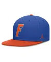Jordan Men's Royal/orange Florida Gators Two-tone Primetime Performance Fitted Hat In Royal,orange