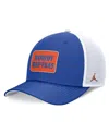 Jordan Men's Royal/white Florida Gators Local Rise Trucker Adjustable Hat In Royal,white