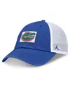 Jordan Men's Royal/white Florida Gators Primetime Club Trucker Adjustable Hat In Royal,white