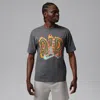 Jordan Men's  Script T-shirt In Gray