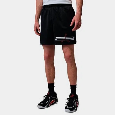 Jordan Men's Sport 23 Dri-fit Graphic Mesh Shorts In Black