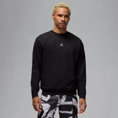Jordan Men's  Sport Crossover Dri-fit Crew-neck Sweatshirt In Black