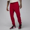 Jordan Men's  Sport Crossover Dri-fit Fleece Pants In Red