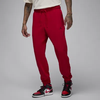 Jordan Men's  Sport Crossover Dri-fit Fleece Pants In Red