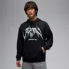 Jordan Men's  Sport Crossover Dri-fit Pullover Fleece Hoodie In Black