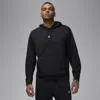 Jordan Men's  Sport Crossover Dri-fit Pullover Hoodie In Black