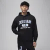 Jordan Men's  Sport Crossover Dri-fit Pullover Hoodie In Black/legend Blue