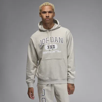 Jordan Men's  Sport Crossover Dri-fit Pullover Hoodie In Grey