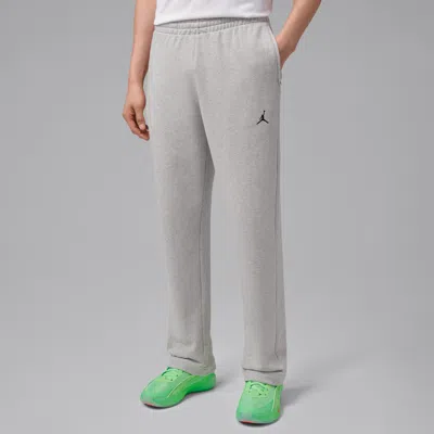 Jordan Men's  Sport Crossover Dri-fit Fleece Pants In Gray