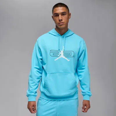 Jordan Men's  Sport Crossover Fleece Pullover Hoodie In Blue