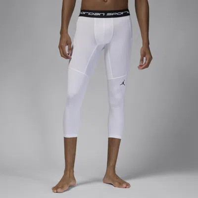 Jordan Men's  Sport Dri-fit 3/4-length Tights In White
