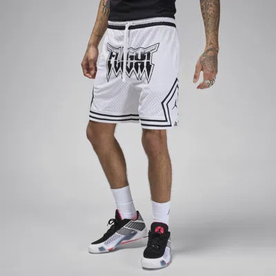 Jordan Men's  Sport Dri-fit Diamond Shorts In White