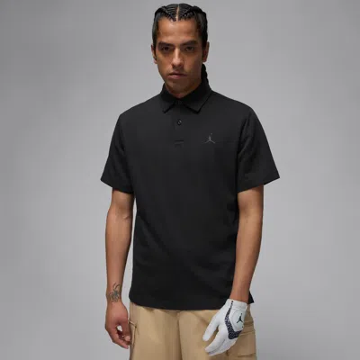 Jordan Men's  Sport Dri-fit Golf Polo In Black
