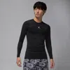 Jordan Men's  Sport Dri-fit Long-sleeve Base Layer Top In Black