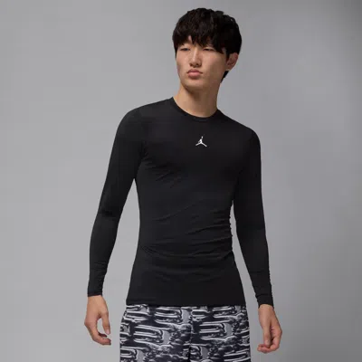 Jordan Men's  Sport Dri-fit Long-sleeve Base Layer Top In Black