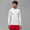 Jordan Men's  Sport Dri-fit Long-sleeve Base Layer Top In White