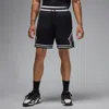 Jordan Men's  Sport Dri-fit Mesh Diamond Shorts In Black/white