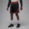 Jordan Men's  Sport Dri-fit Mesh Diamond Shorts In Black