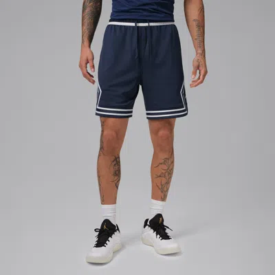 Jordan Men's  Sport Dri-fit Mesh Diamond Shorts In Blue