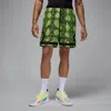 Jordan Dri-fit Sport Diamond Mesh Shorts In Green