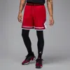 Jordan Men's  Sport Dri-fit Mesh Diamond Shorts In Red
