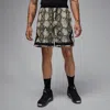 Jordan Dri-fit Sport Diamond Mesh Shorts In White