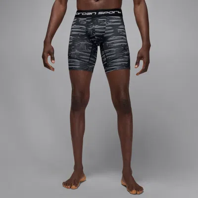Jordan Men's  Sport Dri-fit Printed Base Layer Shorts In Gray