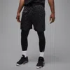 Jordan Printed Drawstring Track Shorts In Black