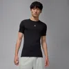 Jordan Men's  Sport Dri-fit Short-sleeve Base Layer Top In Black