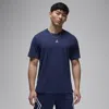 Jordan Men's  Sport Dri-fit Short-sleeve Top In Blue