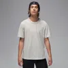 Jordan Men's  Sport Dri-fit Short-sleeve Top In Grey
