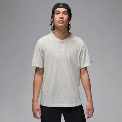 Jordan Men's  Sport Dri-fit Short-sleeve Top In Grey