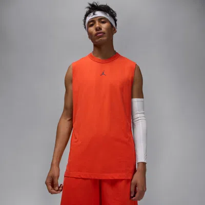 Jordan Men's  Sport Dri-fit Sleeveless Top In Red