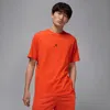Jordan Men's  Sport Dri-fit Short-sleeve Top In Orange