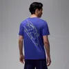 Jordan Men's  Sport Dri-fit T-shirt In Purple